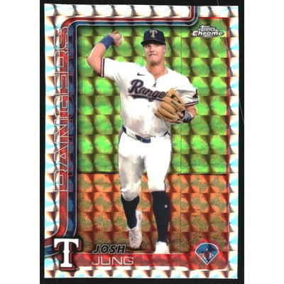 2025 Topps Chrome Geometric Refractors #220 Josh Jung