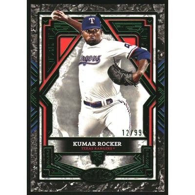 2025 Topps Tier One Green Foil #73 Kumar Rocker