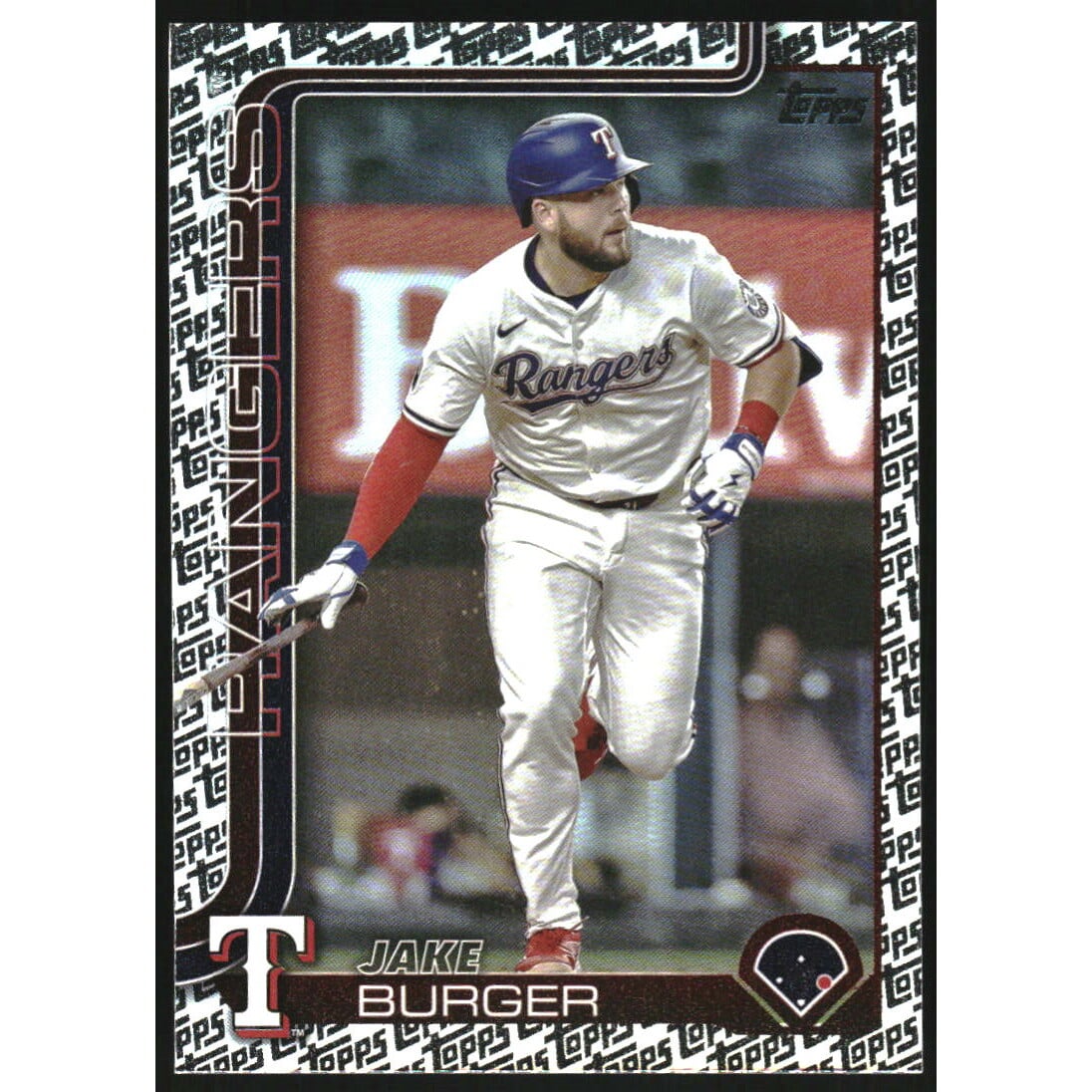 2025 Topps Update Topps Logo Foil #US98 Jake Burger
