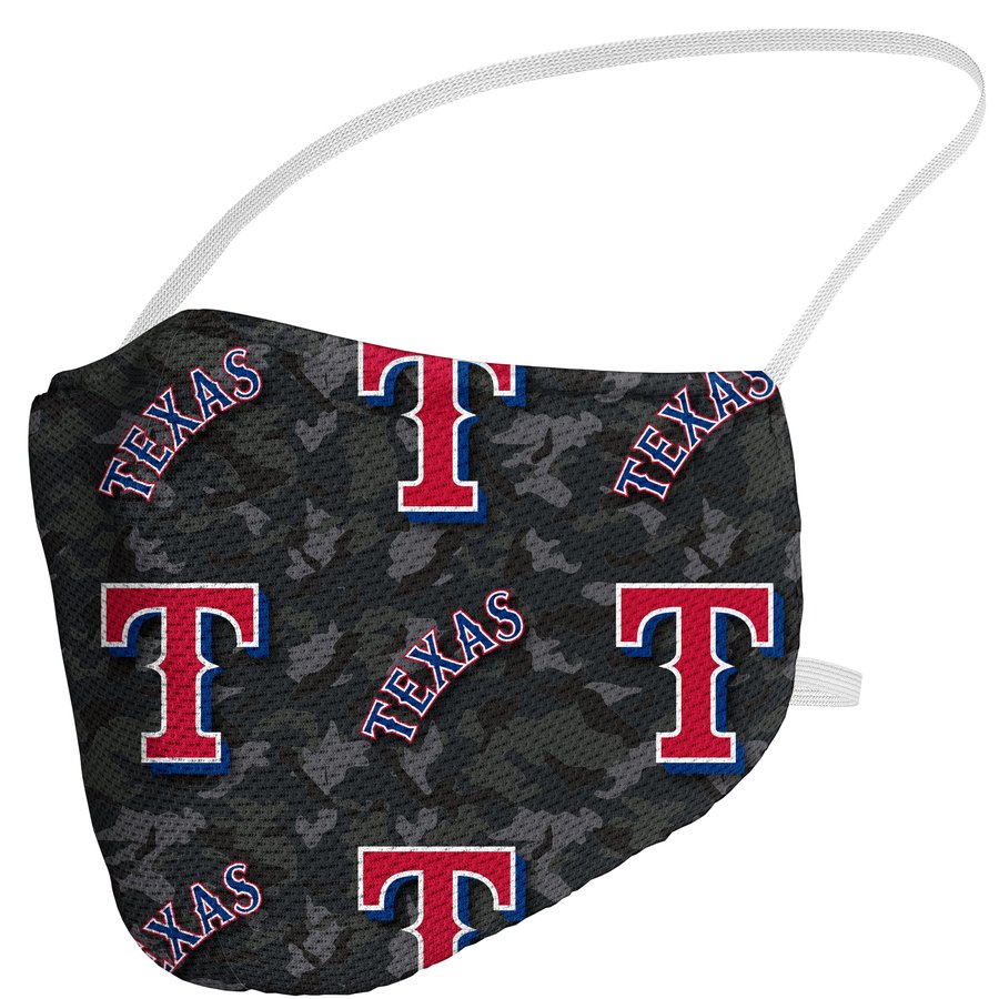 Adult Texas Rangers Fanatics Camo Duo Face Covering 2-Pack