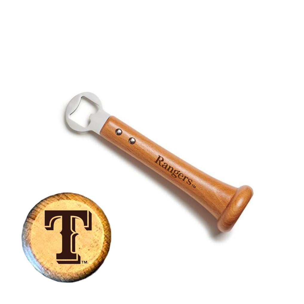 Texas Rangers Baseball BBQ Pickoff Bottle Opener