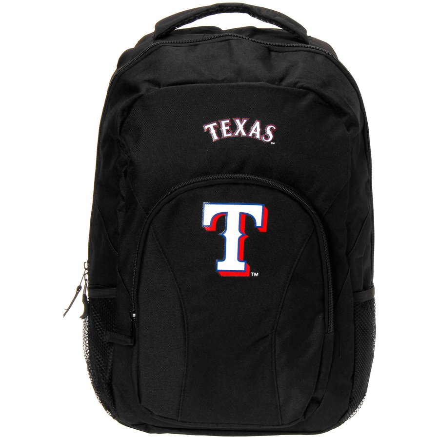 Texas Rangers Black Draft Day Backpack