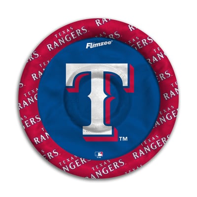 Texas Rangers Fanpoint Flimzee Bean Bag Flying Disc