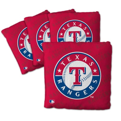 Texas Rangers Fanpoint Four-Piece Cornhole Bag Set
