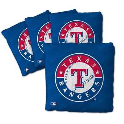 Texas Rangers Fanpoint Four-Piece Cornhole Bag Set