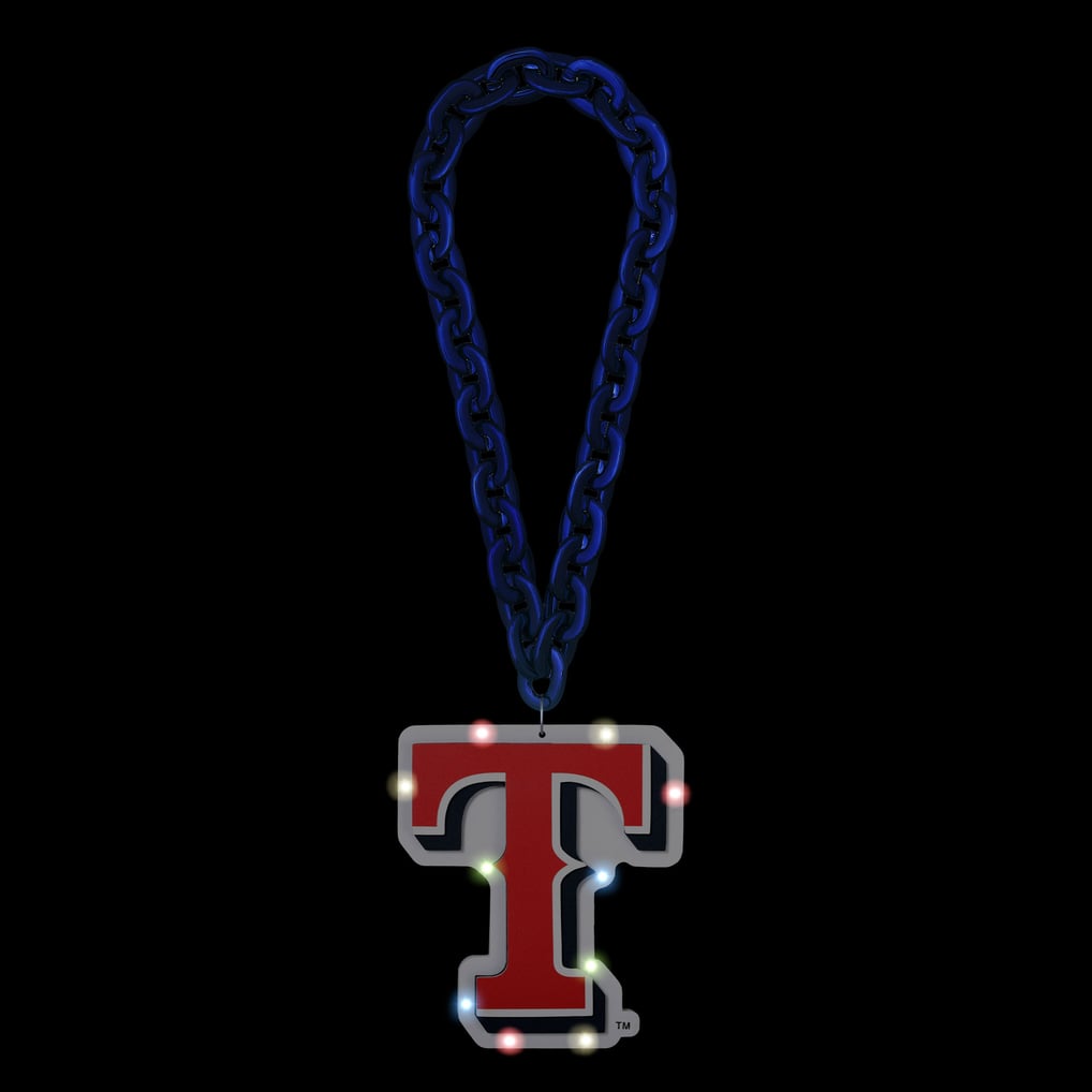 Texas Rangers FOCO Light Up Big Logo Fan Chain