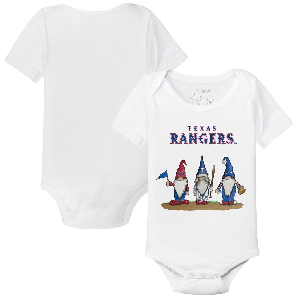 Texas Rangers Tiny Turnip Infant Gnomes Bodysuit - White
