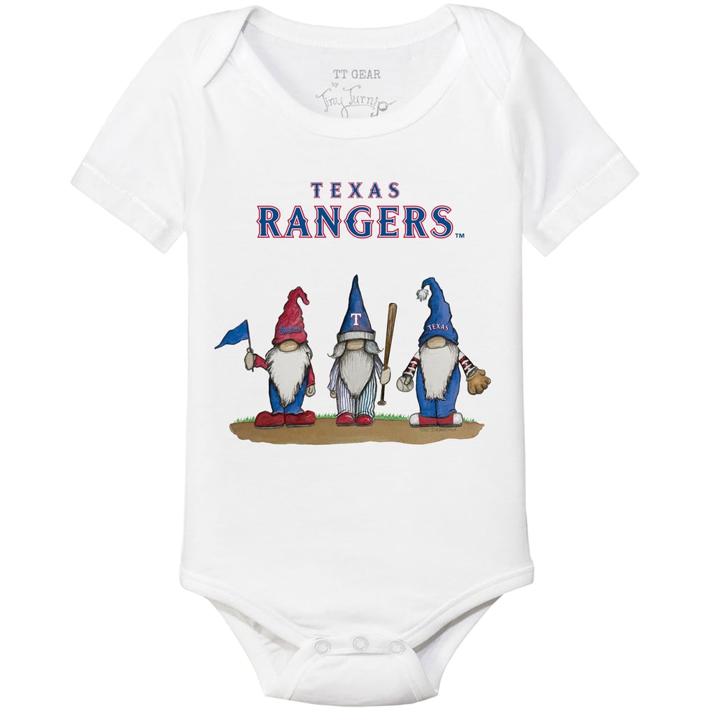 Texas Rangers Tiny Turnip Infant Gnomes Bodysuit - White
