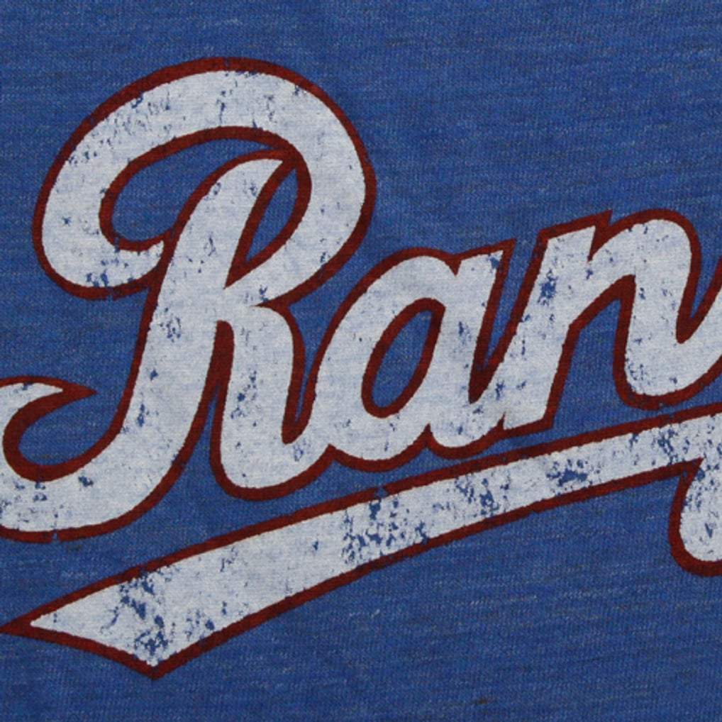 Majestic Threads Nolan Ryan Texas Rangers #34 Cooperstown Premium Tri ...