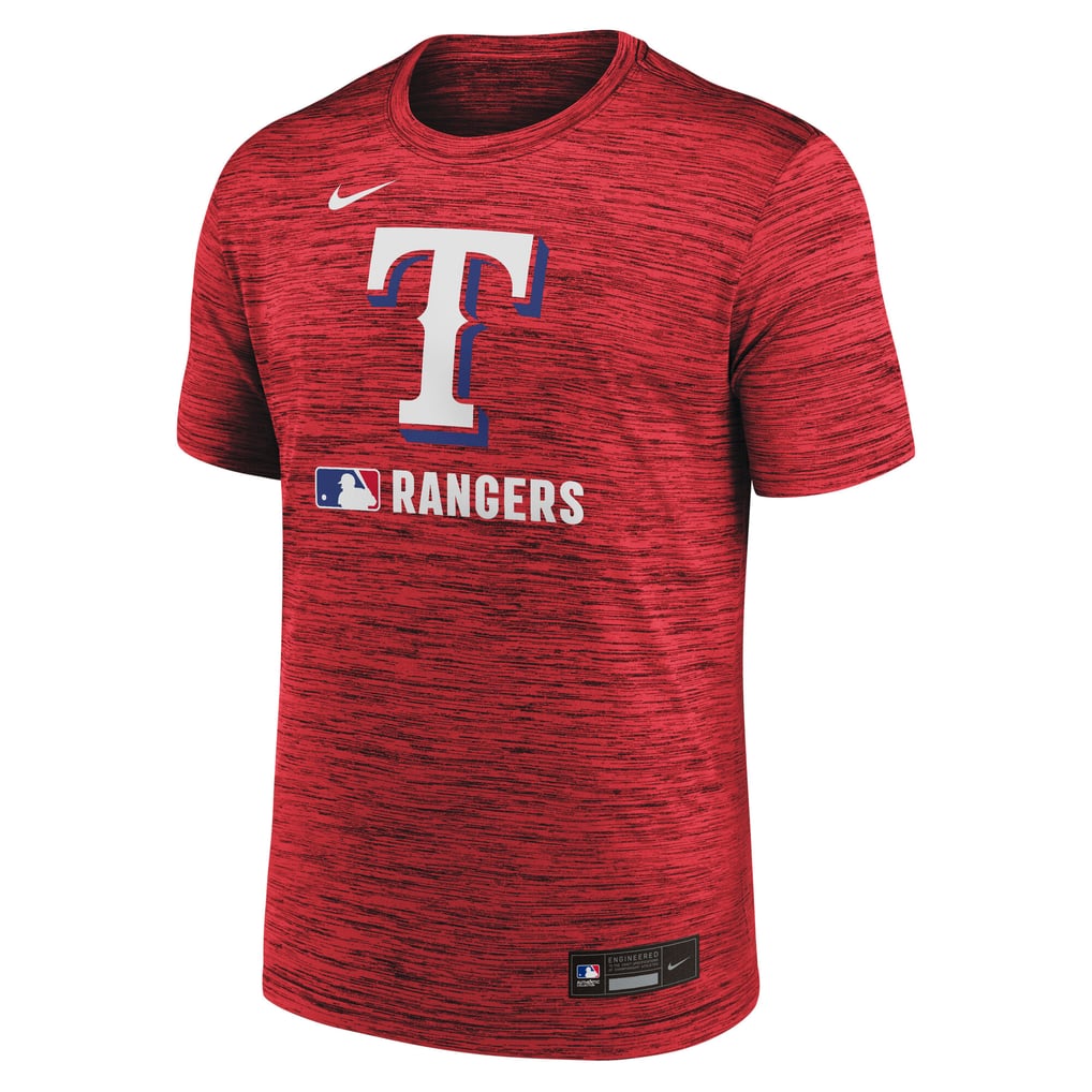 Men's Texas Rangers Nike Red Authentic Collection Velocity Dri-FIT T-Shirt