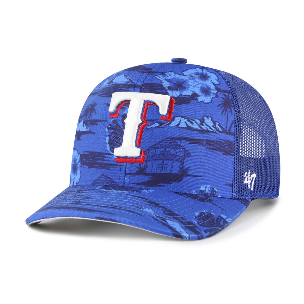 Men's Texas Rangers '47 Blue Fiji Trucker Adjustable Hat