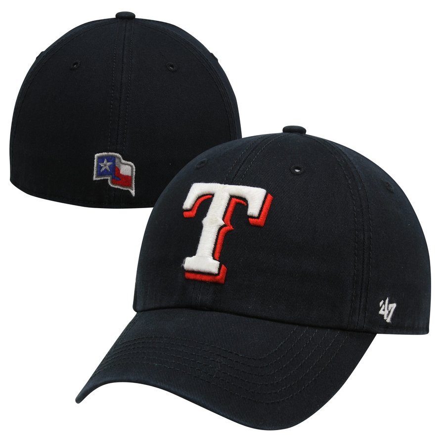 Men's Texas Rangers '47 Navy Franchise Fitted Hat