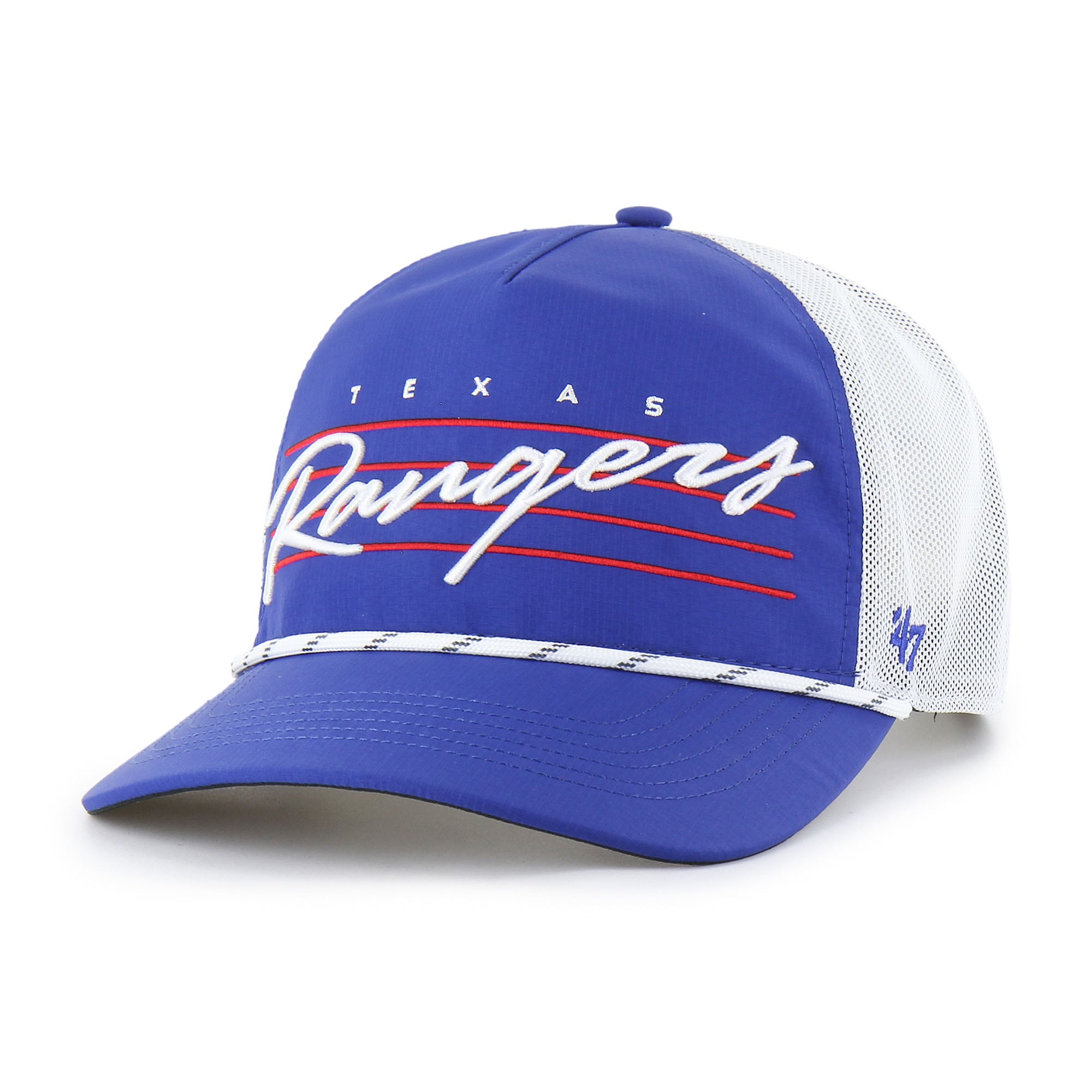 Men's Texas Rangers '47 Royal Brrr Downburst Mesh Hitch Adjustable Hat