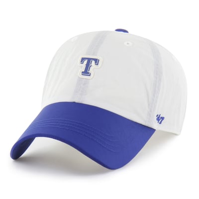 Texas Rangers '47 Modernia Clean Up Adjustable Hat - White/Royal