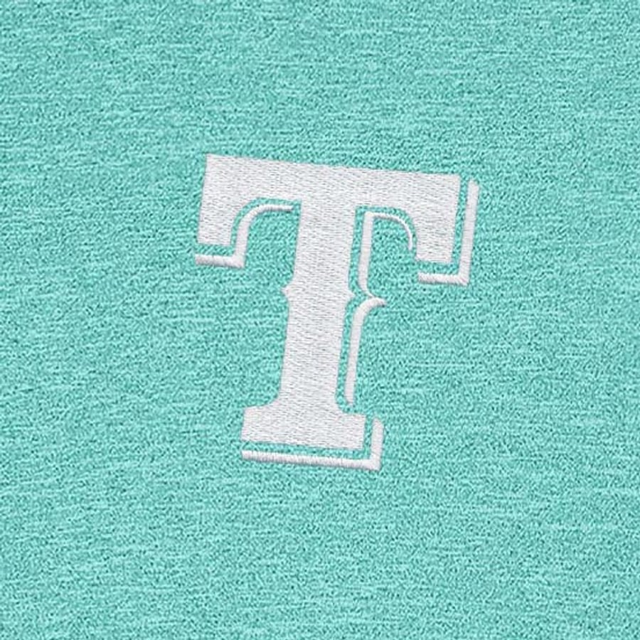 Men's Texas Rangers Antigua Mint Hunk Quarter-Zip Top