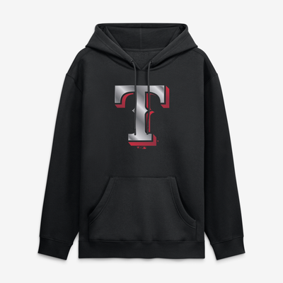 Texas Rangers Forged Mascot Hoodie - Black