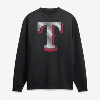 Texas Rangers  Forged Mascot Sweatshirt - Black