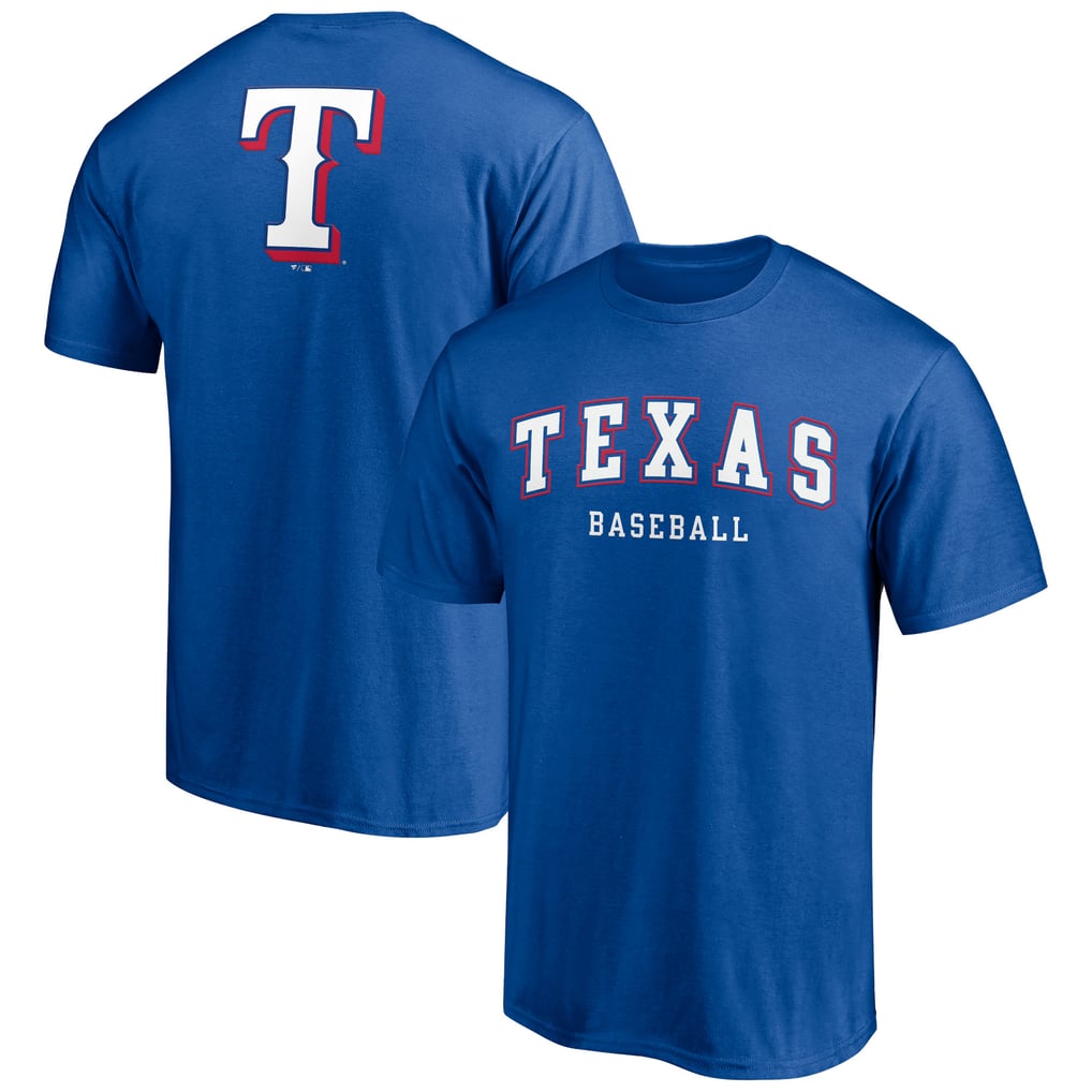 Men's Texas Rangers Fanatics Royal Big & Tall City Arch T-Shirt