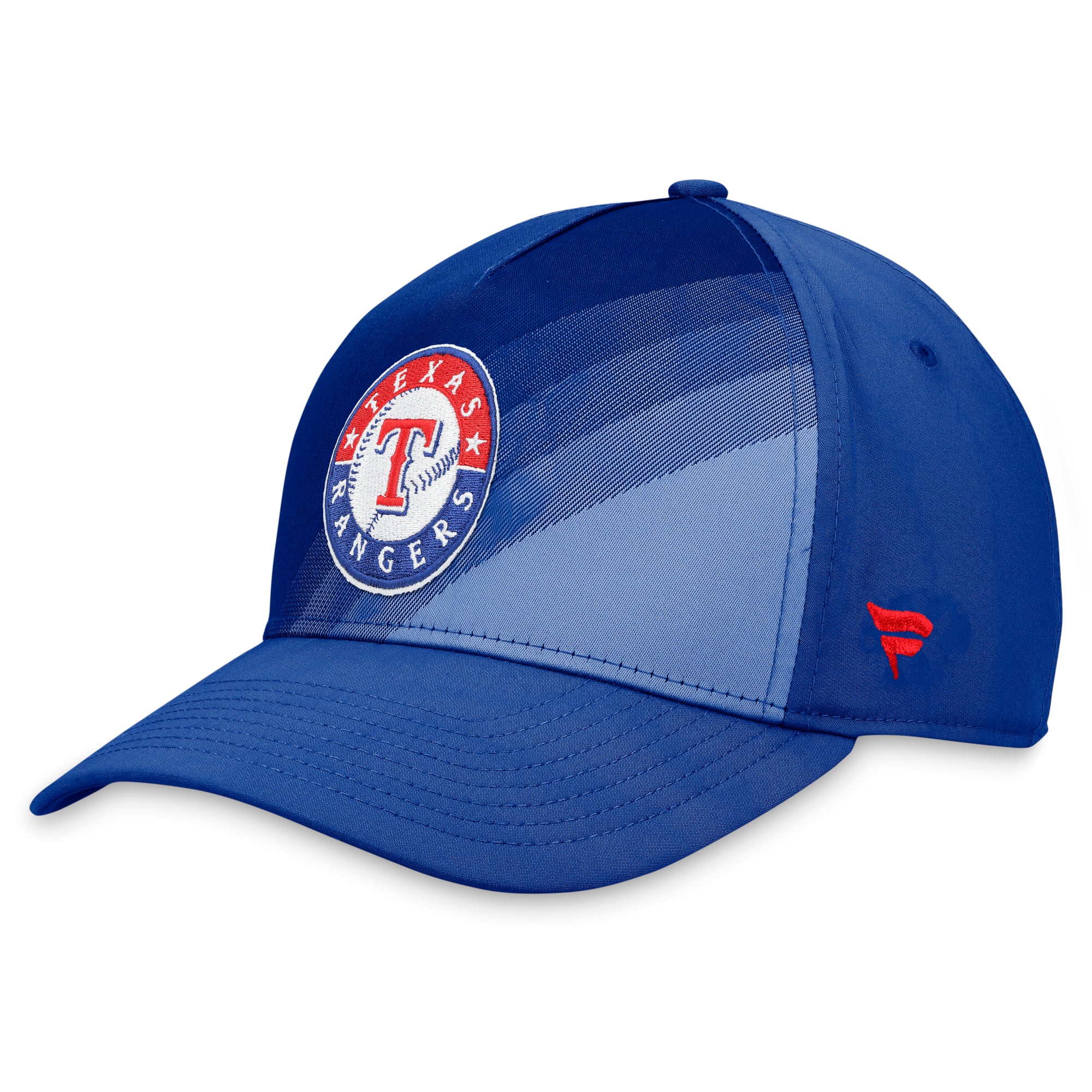 Men's Texas Rangers Fanatics Royal Iconic Gradient Flex Hat