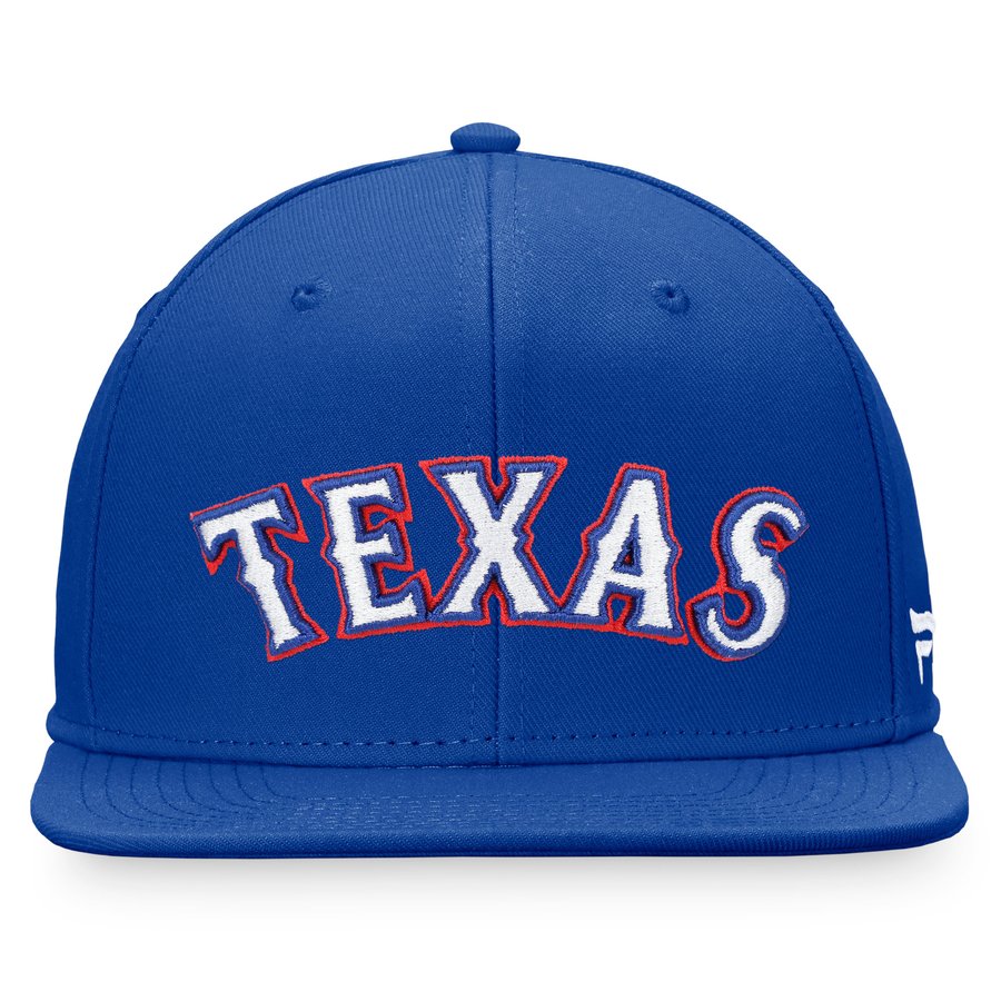 Men's Texas Rangers Fanatics Royal Team Core Fitted Hat
