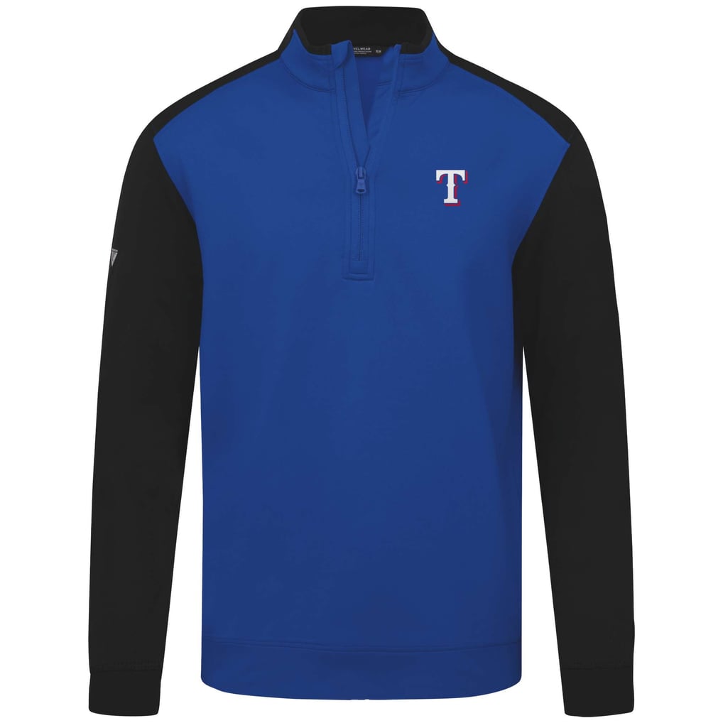  Texas Rangers Levelwear Insignia 2.0 Quarter-Zip Pullover Top - Royal
