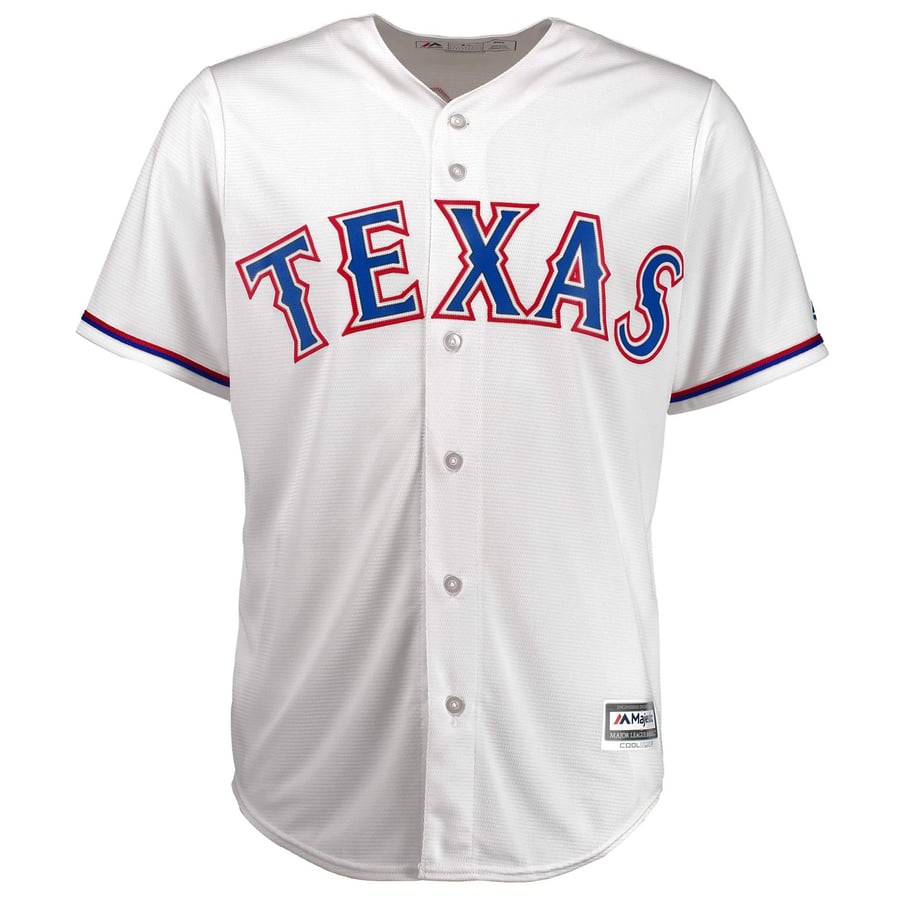Texas Rangers Cool Men's Texas Rangers Rougned Odor Majestic White Home Cool Base Player ...