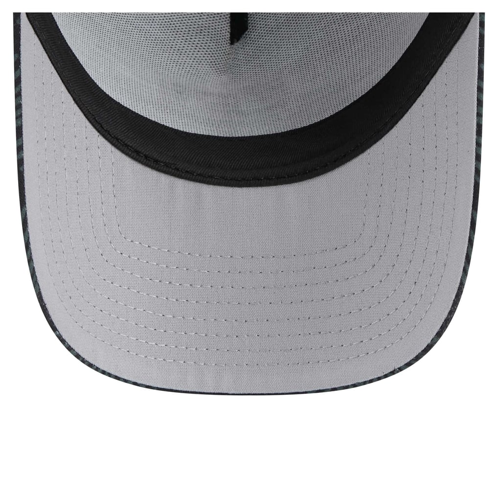  Texas Rangers New Era 9FORTY A-Frame Trucker Adjustable Hat - Black