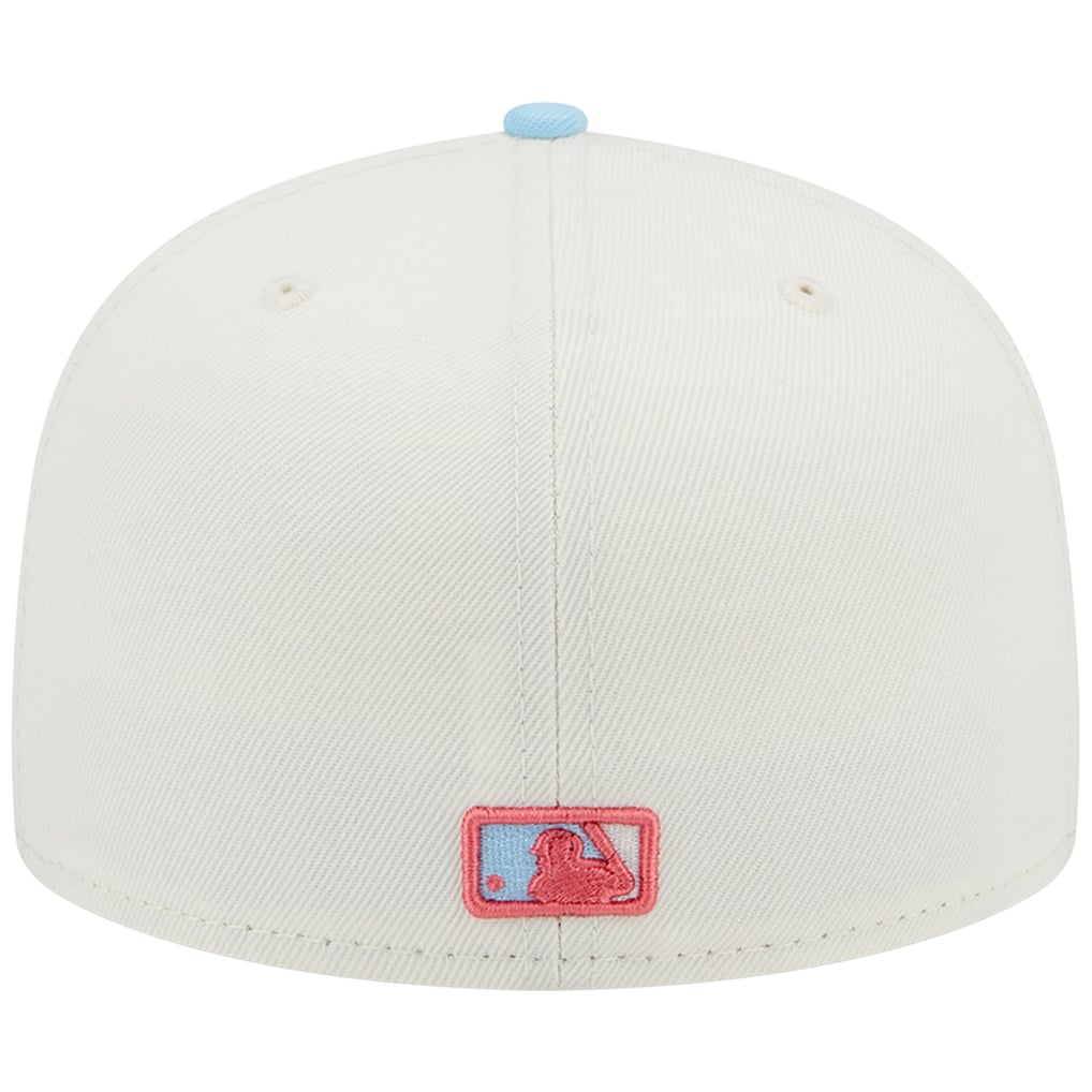Men's Texas Rangers New Era Cream/Light Blue Spring Color Two-Tone ...