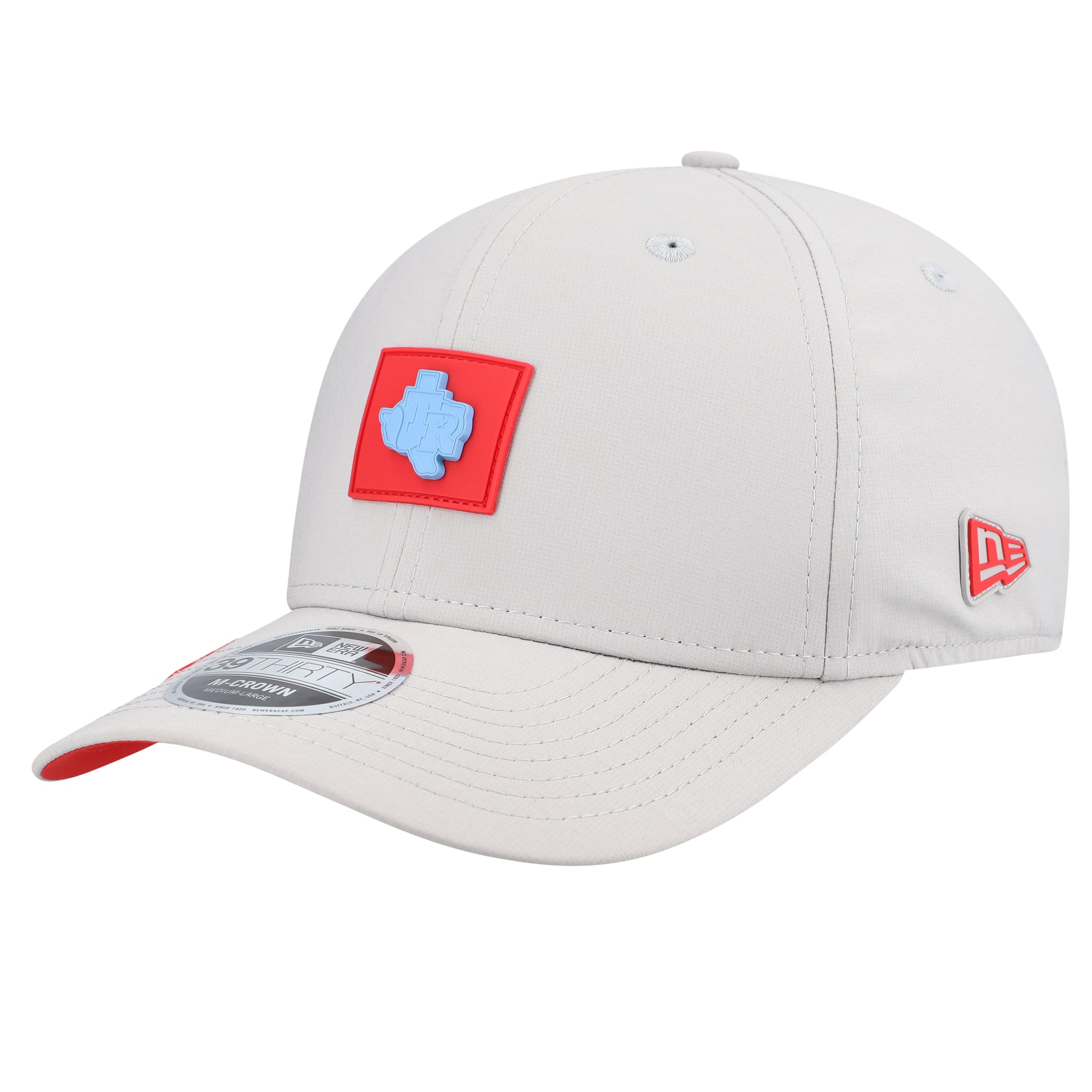 Men's Texas Rangers New Era Gray 2026 Clubhouse Alternate 39THIRTY Flex Hat