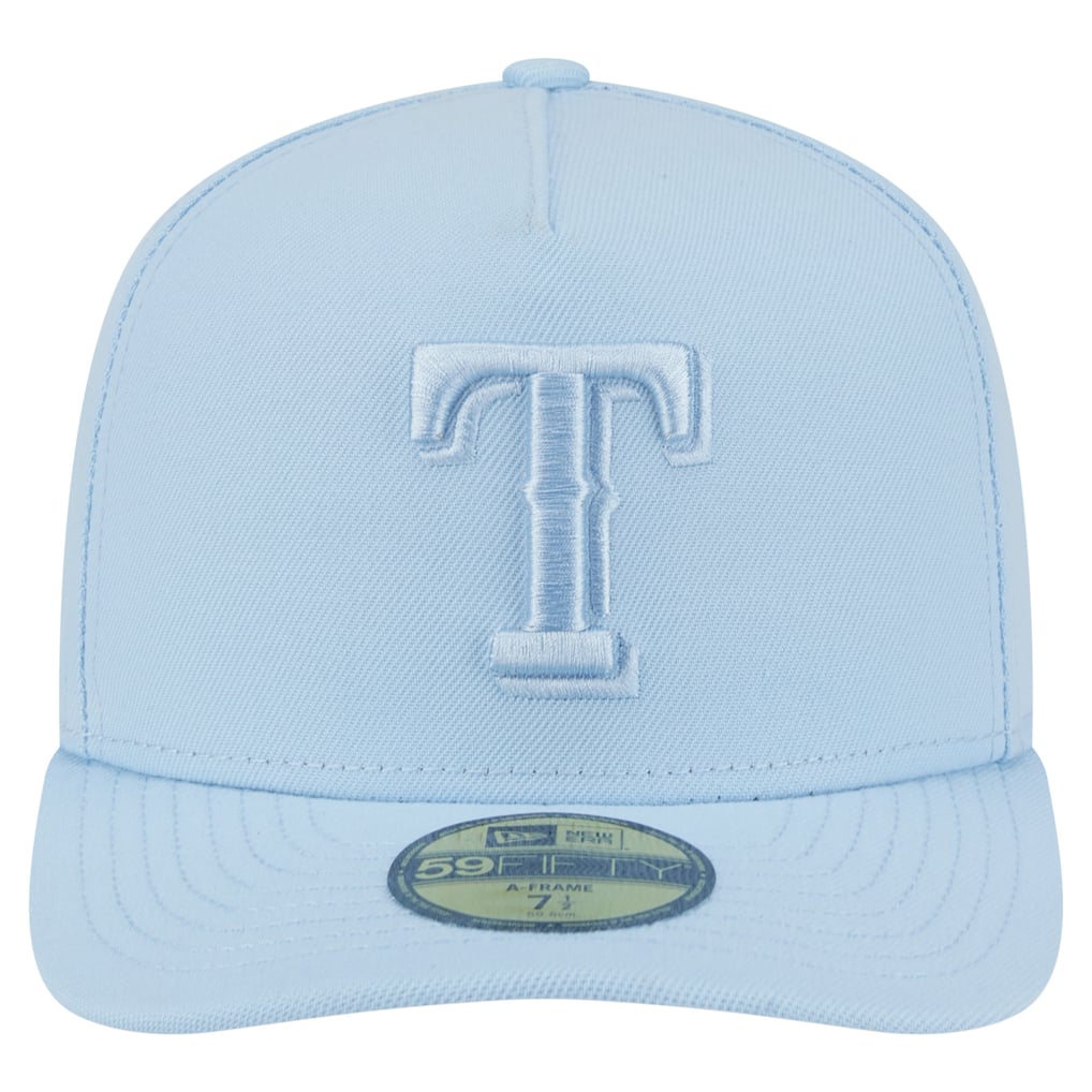 Men's Texas Rangers New Era Light Blue Color Pack A-Frame 59FIFTY ...
