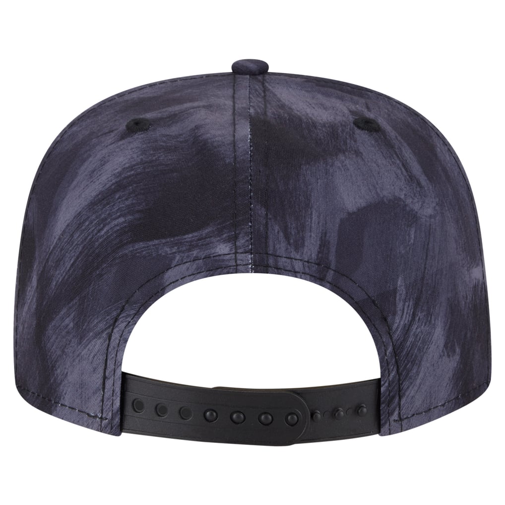 Texas Rangers New Era Printed Golfer Snapback Hat - Navy