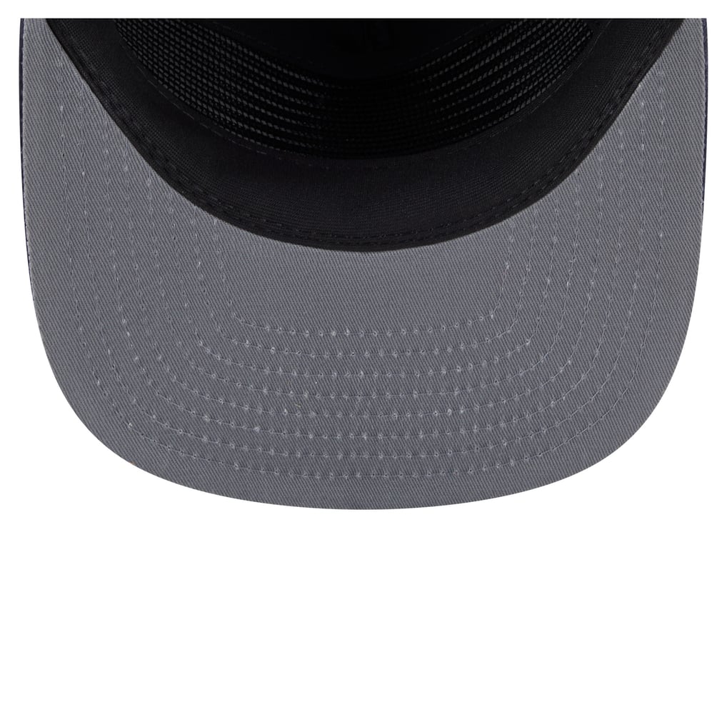 Texas Rangers New Era Printed Golfer Snapback Hat - Navy