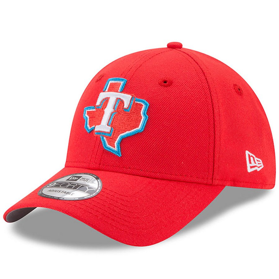 Men's Texas Rangers New Era Red 2017 Players Weekend 9FORTY Adjustable Hat