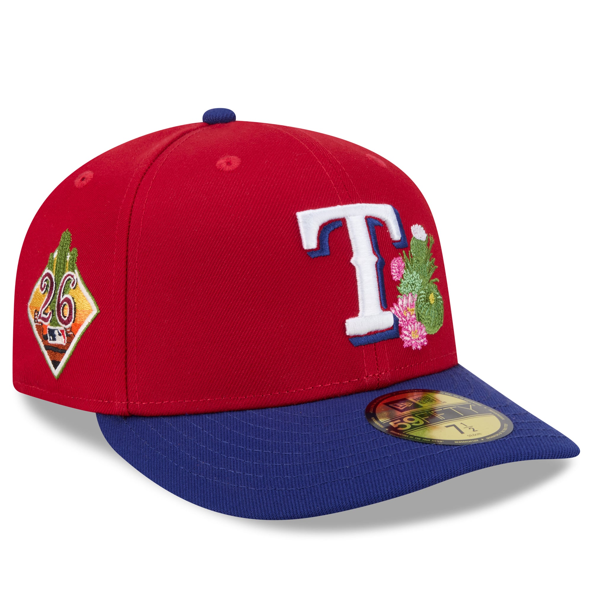 Men's Texas Rangers New Era Red/Royal 2026 Spring Training 59FIFTY ...