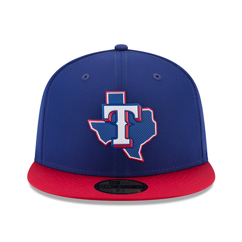 Men's Texas Rangers New Era Royal 2018 On-Field Prolight Batting ...