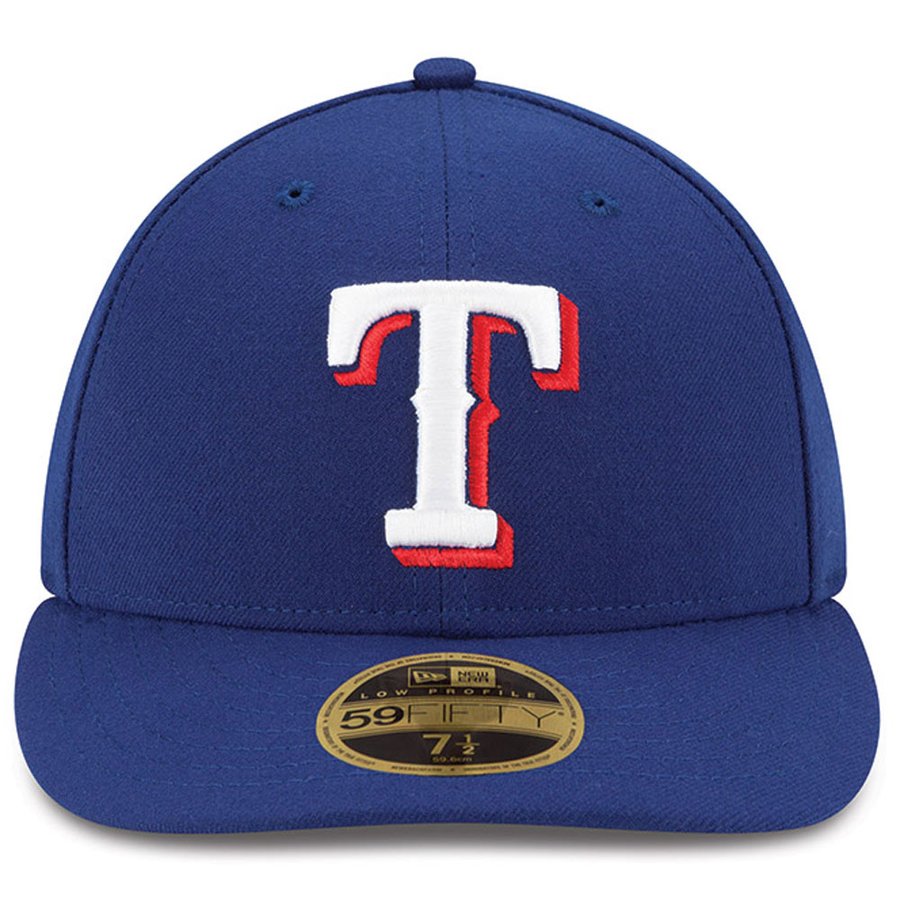 Men's Texas Rangers New Era Royal Authentic 9/11 59FIFTY Low Profile ...
