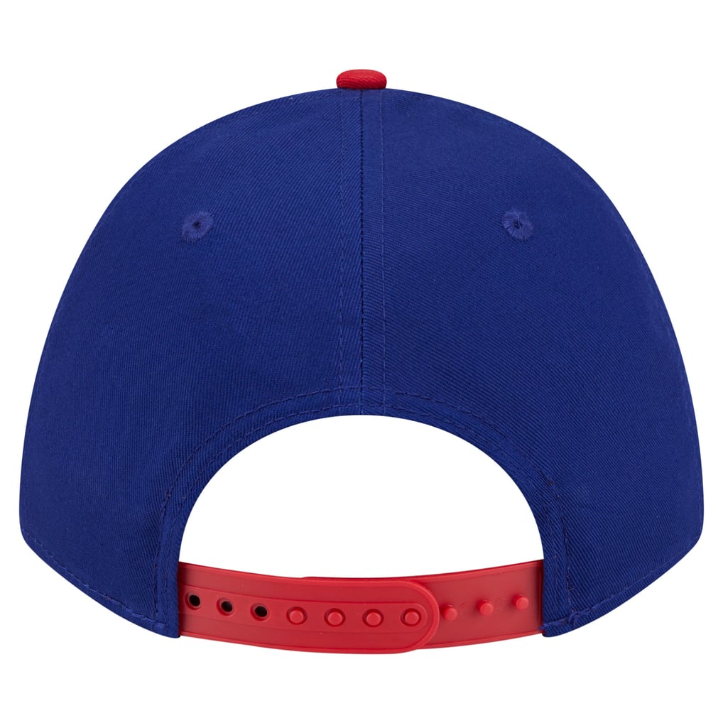 Men's Texas Rangers New Era Royal/Red Arch 9FORTY A-Frame M-Crown ...