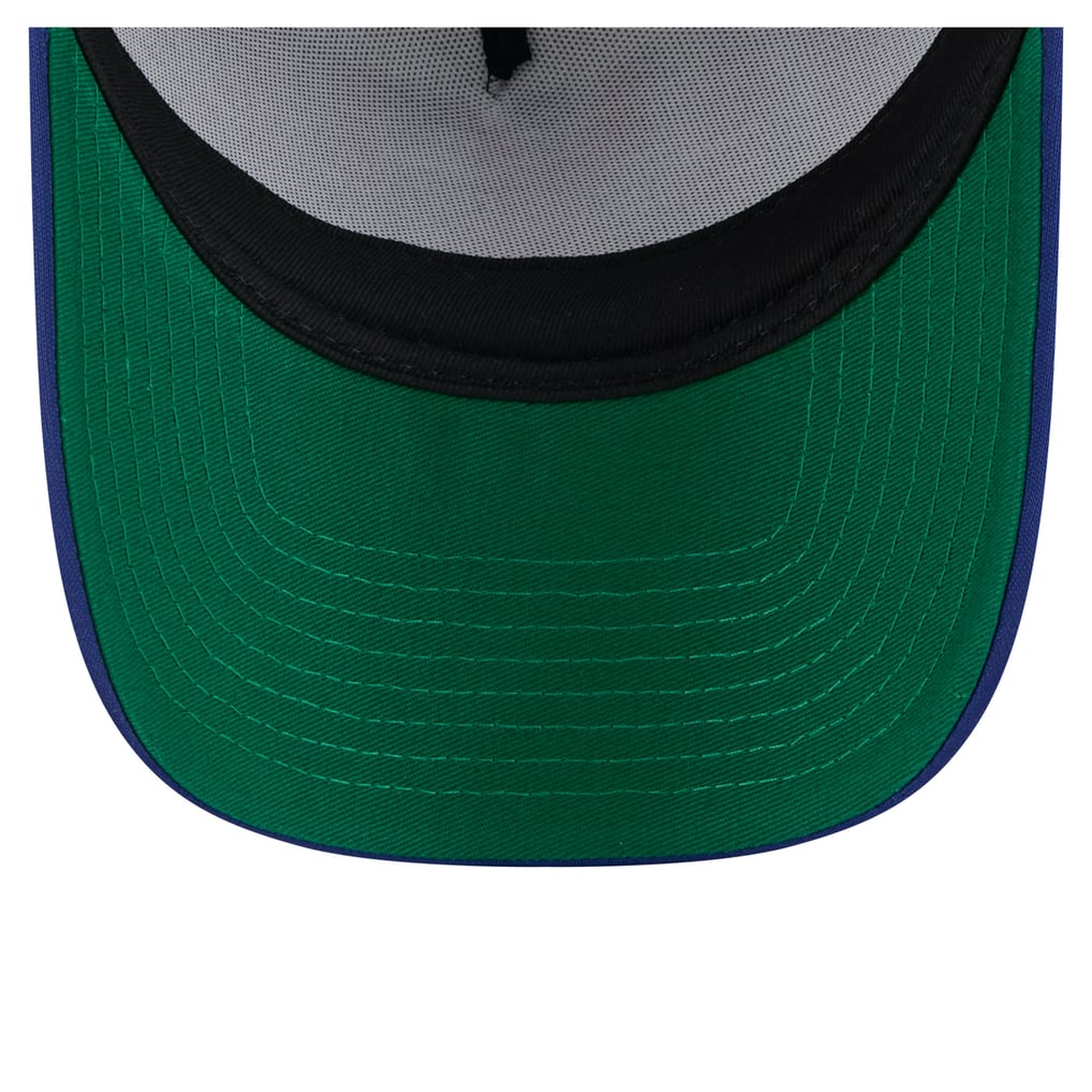 Men's Texas Rangers New Era White/Royal Trucker A-Frame 9FORTY ...