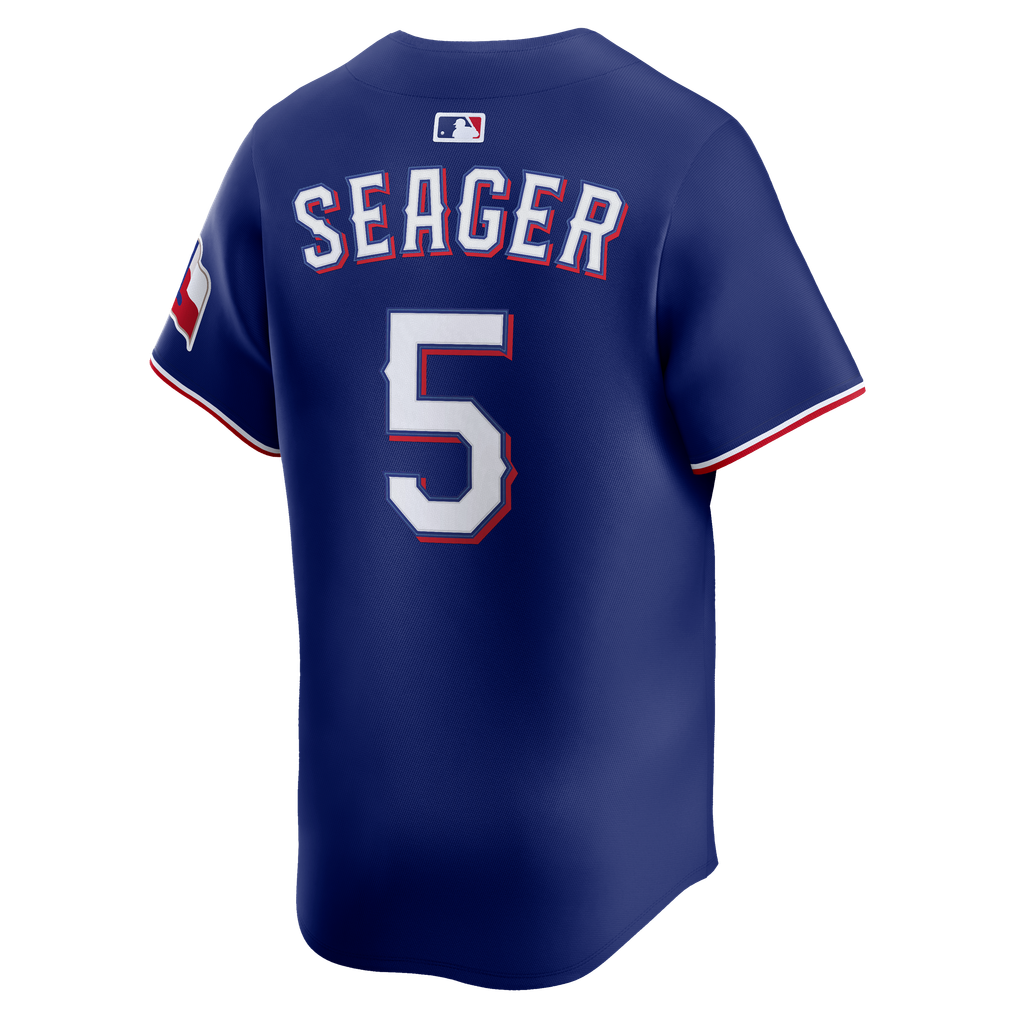 Men's Texas Rangers Corey Seager Nike Royal Alternate 2 Limited Jersey