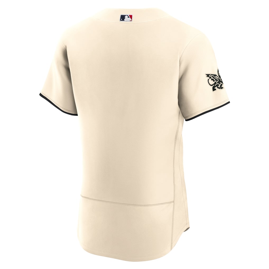 Men's Texas Rangers Nike Cream City Connect Authentic Jersey