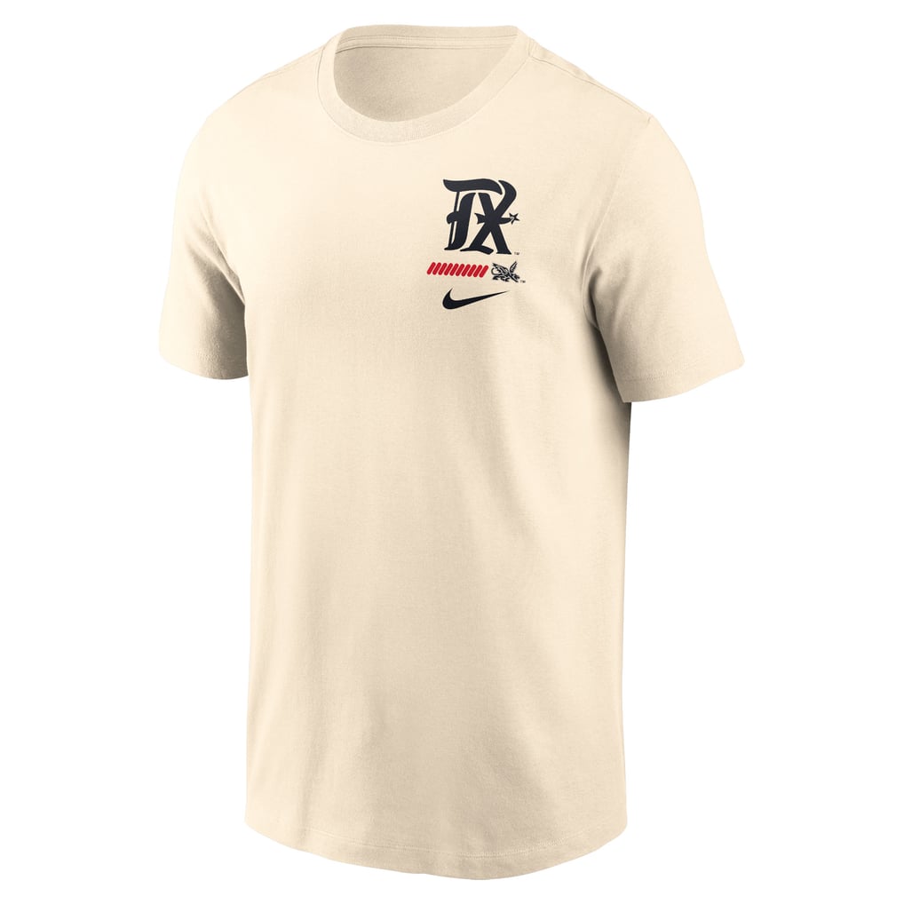 Men's Texas Rangers Nike Cream City Connect Double T-Shirt