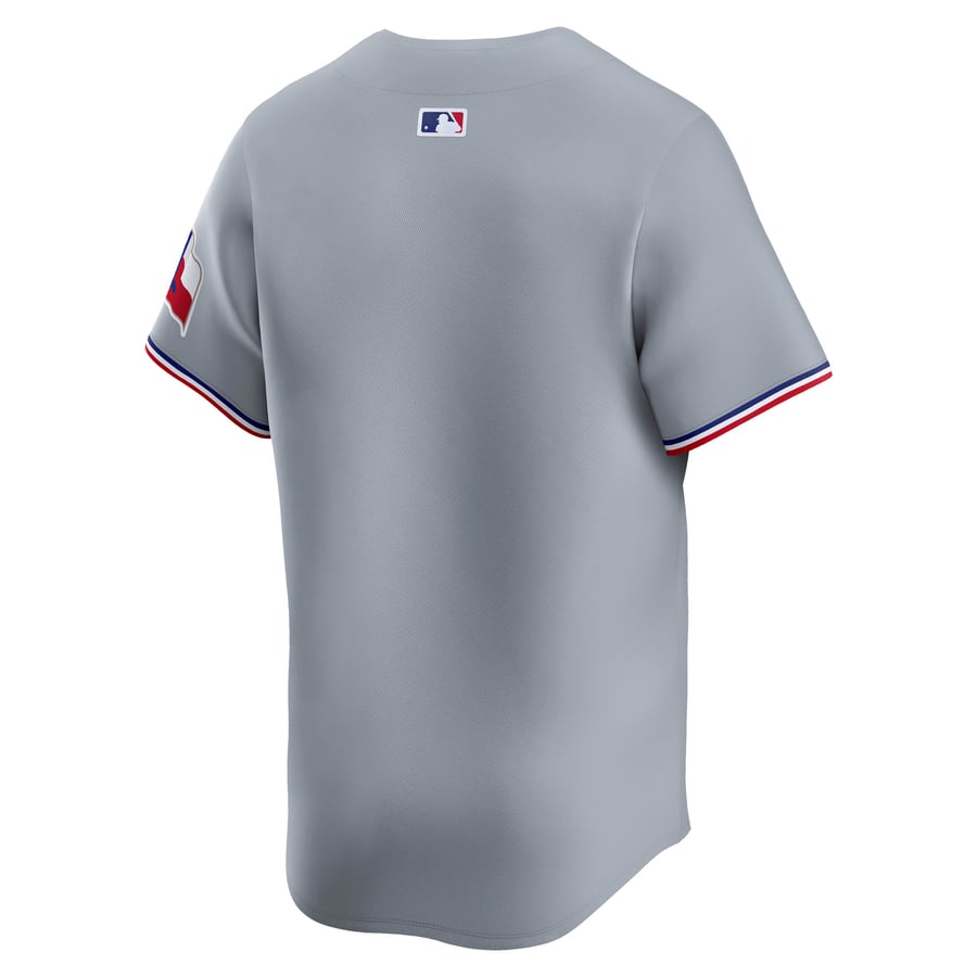 Men's Texas Rangers Nike Gray Away Limited Jersey