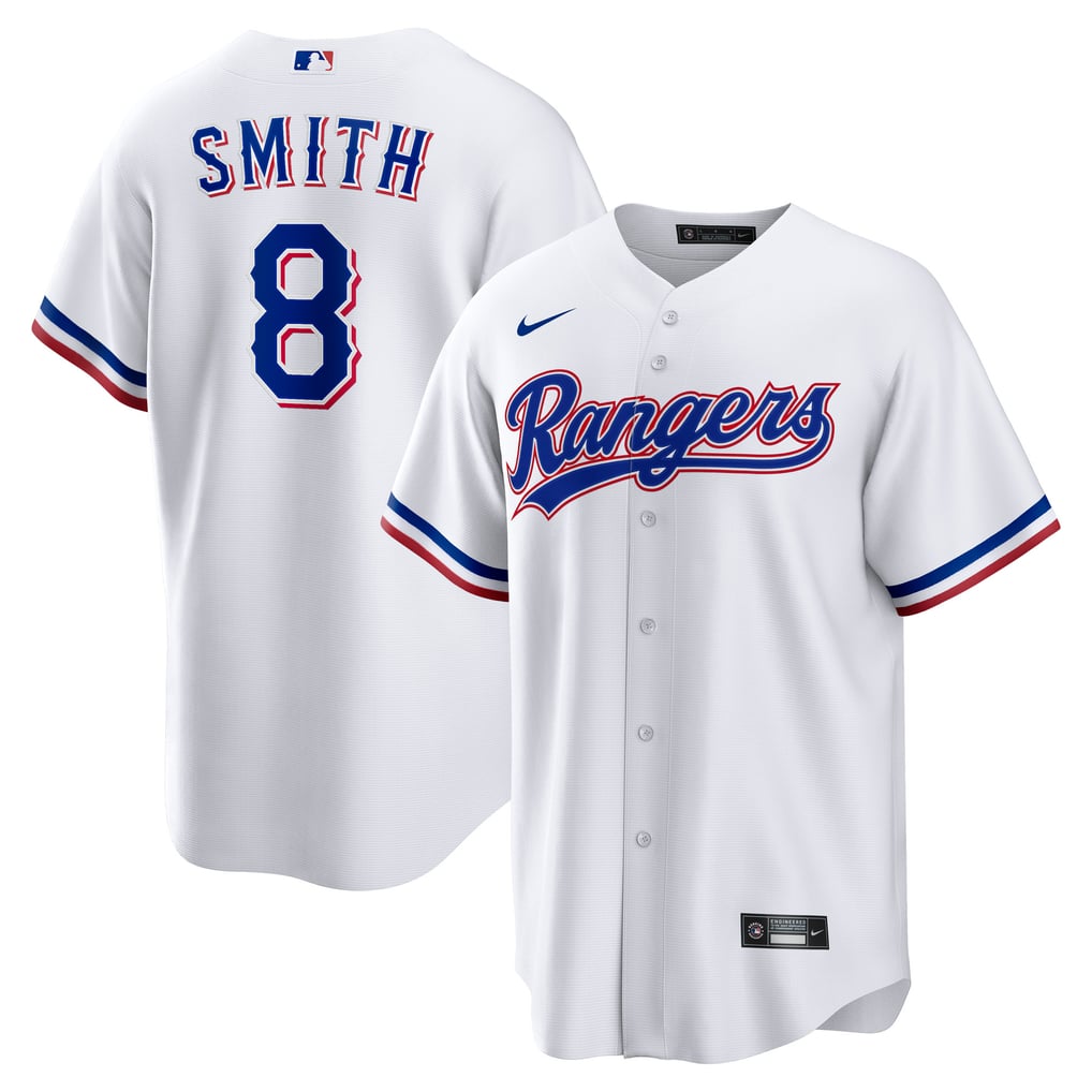 Josh Smith Texas Rangers Nike Home Replica Jersey - White
