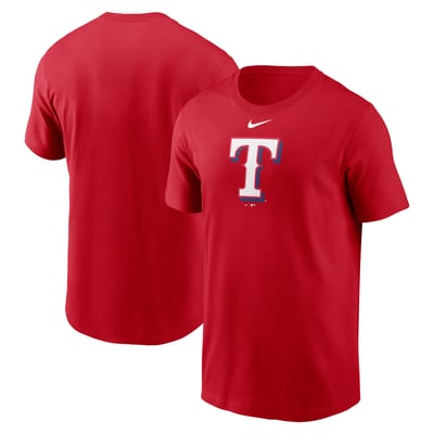 Texas Rangers Nike Fuse Large Logo T-Shirt - Red