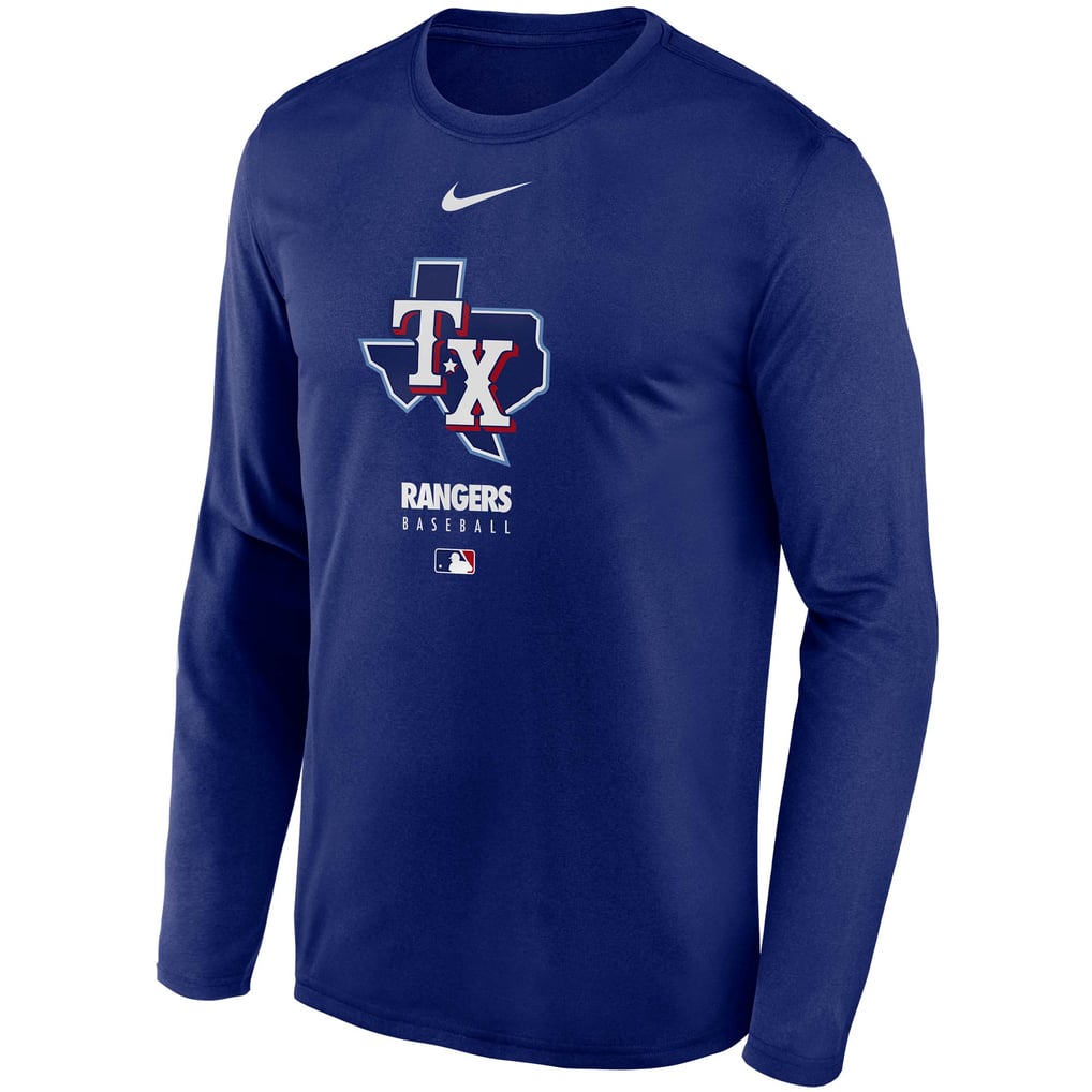 Men's Texas Rangers Nike Royal Authentic Collection Legend Performance ...