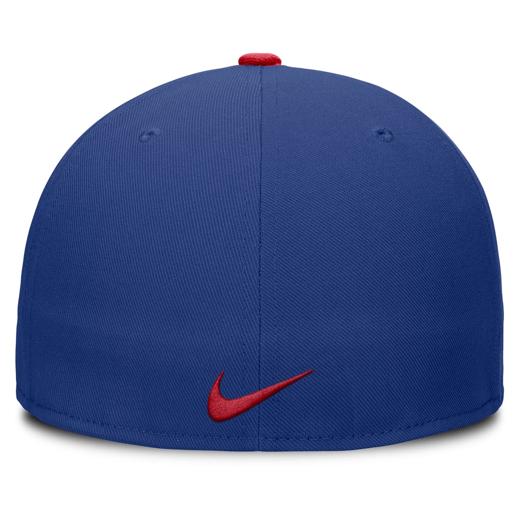 Texas Rangers Nike Primetime Dri-FIT Round Bill True Fitted Hat - Royal