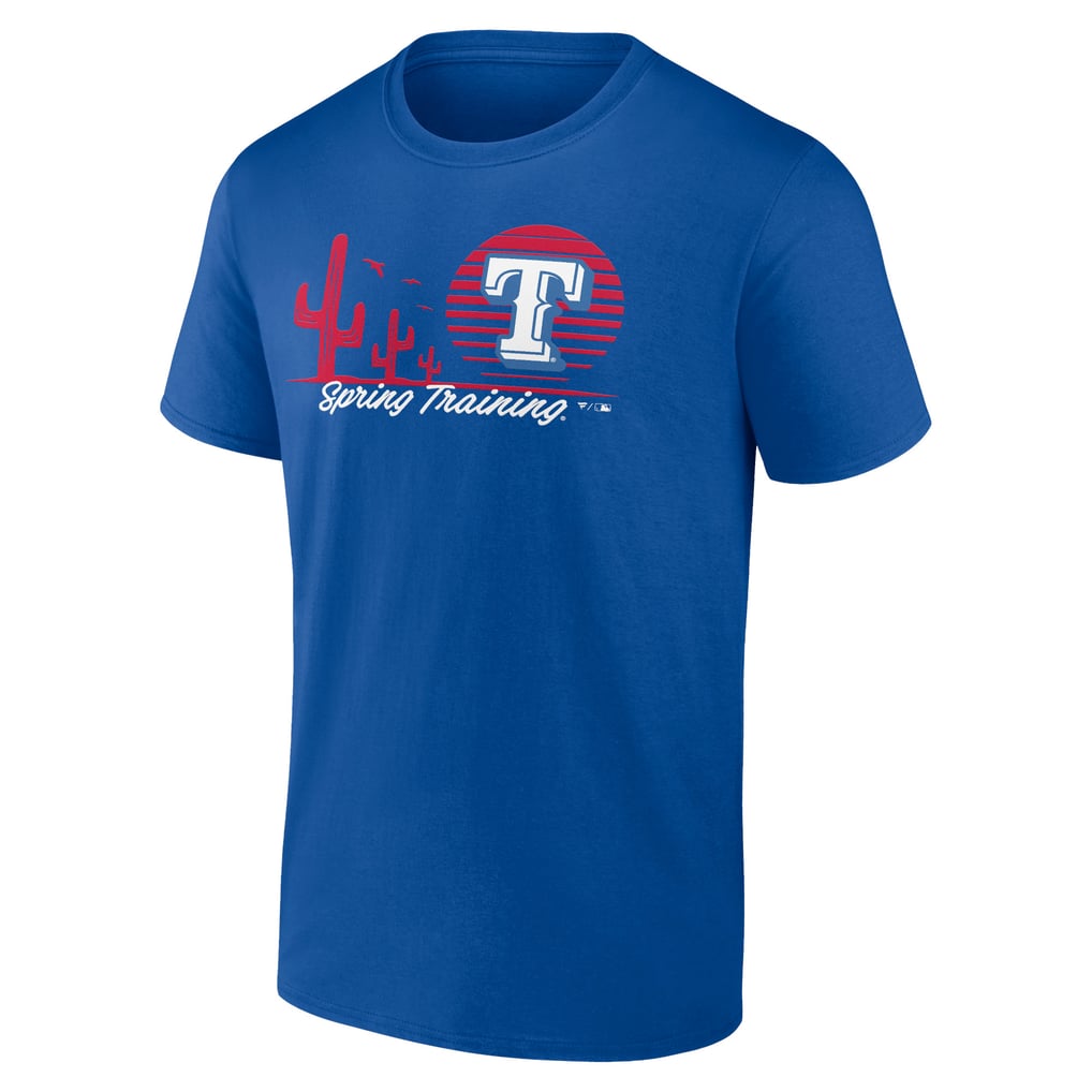 Texas Rangers MLB Spring Training Horizon Line T-Shirt - Royal