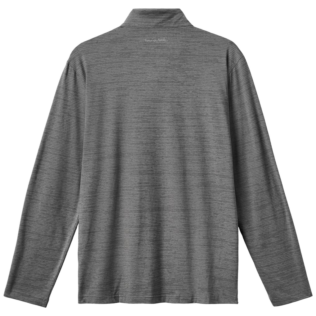 Texas Rangers TravisMathew The Heater Quarter-Zip Pullover Top - Gray