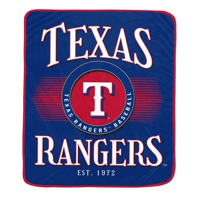 Texas Rangers Pegasus Spotlight Arch 60" x 70" Ultra Soft Throw Blanket
