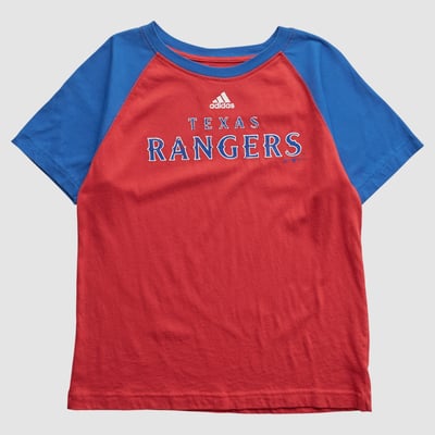 Texas Rangers Adidas 2010 T-shirt - Red - XS by Fanatics Real Vintage